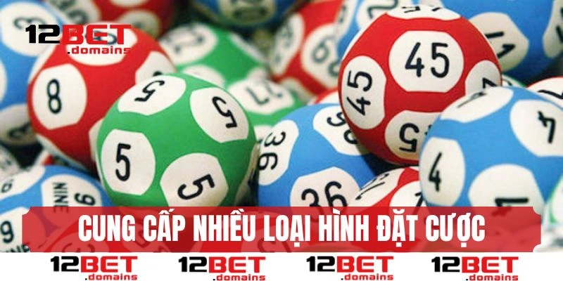 Cung cấp nhiều loại hình đặt cược xổ số 3 miền